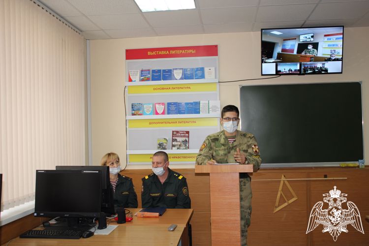 9 ноября 2021 г. в военном институте проводилась межведомственная научно- теоретическая видеоконференция на тему: «Терроризм — угрозы национальной безопасности»