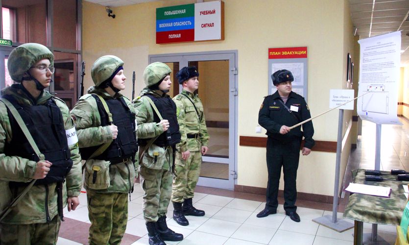 10 февраля 2022 года в военном институте проведен учебно-методический сбор