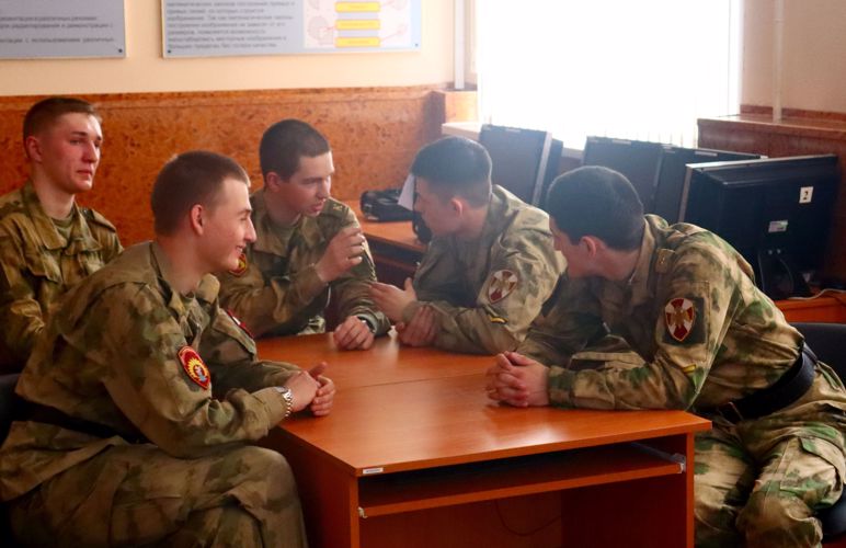 19 апреля 2022 года в военном институте проведена интерактивная игра