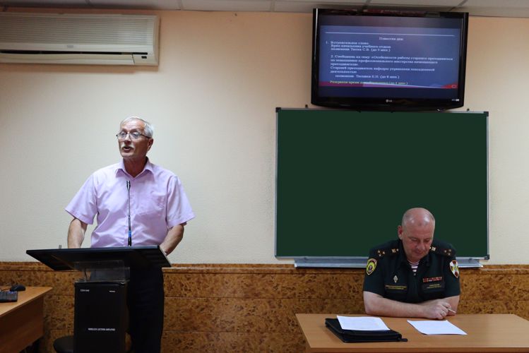 19 июля 2022 года в военном институте  состоялся  круглый стол