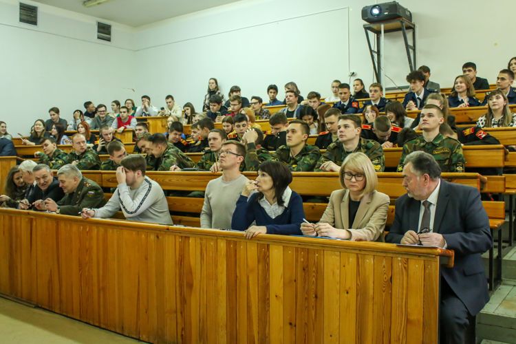 02 февраля 2023 года курсанты военного института  написали тест по истории