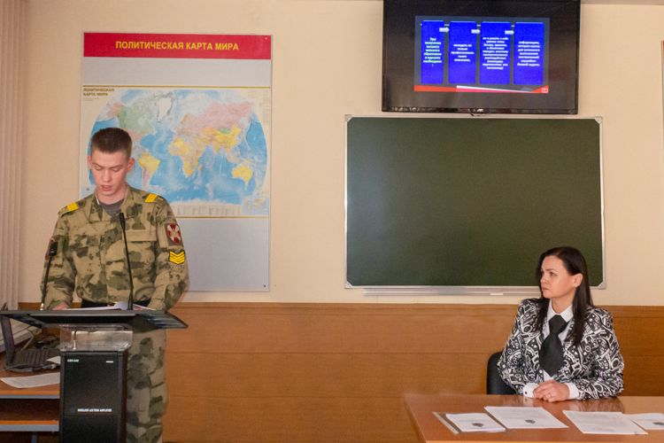 7 февраля 2023 года в преддверии Дня российской науки в военном институте проведены научно-представительские мероприятия
