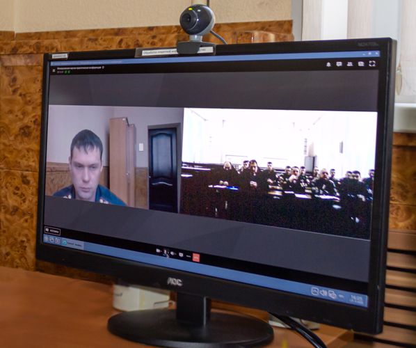 8 февраля 2023 года военнослужащие военного института приняли участие в межвузовской научно-практической конференции