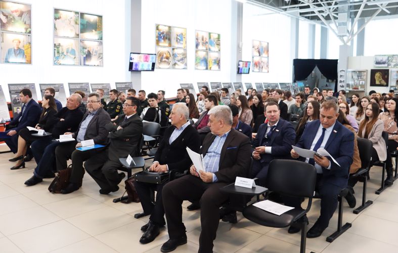 14 февраля 2023 года военнослужащие военного института приняли участие в  международной научной конференции