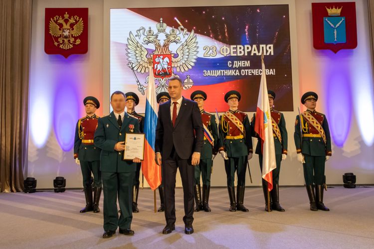 22 февраля 2023 года губернатор Саратовской области наградил военнослужащих военного института