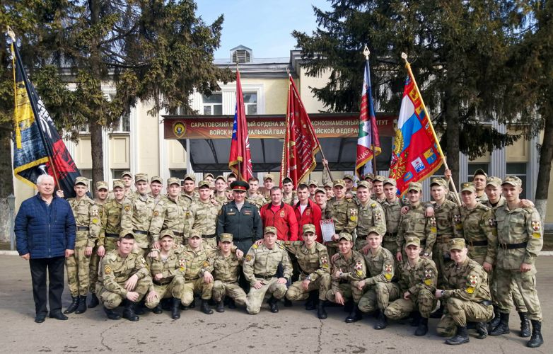 27 марта 2023 года в военном институте проведен спортивный праздник, приуроченный к празднованию Дня войск национальной гвардии Российской Федерации