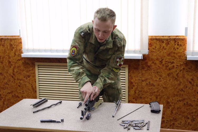 26 марта 2023 года в военном институте проведено лично-командное первенство по огневой подготовке