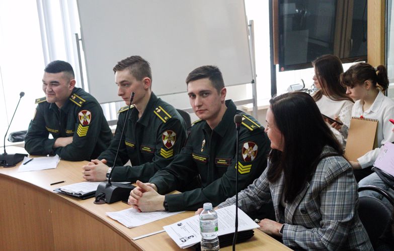 17 марта 2023 года курсанты военного института приняли участие во Всероссийской научно-практической конференции