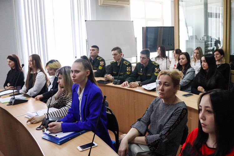17 марта 2023 года курсанты военного института приняли участие во Всероссийской научно-практической конференции