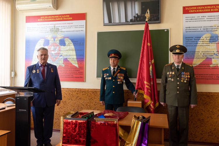 23 марта 2022 года в военном институте состоялось собрание ветеранов