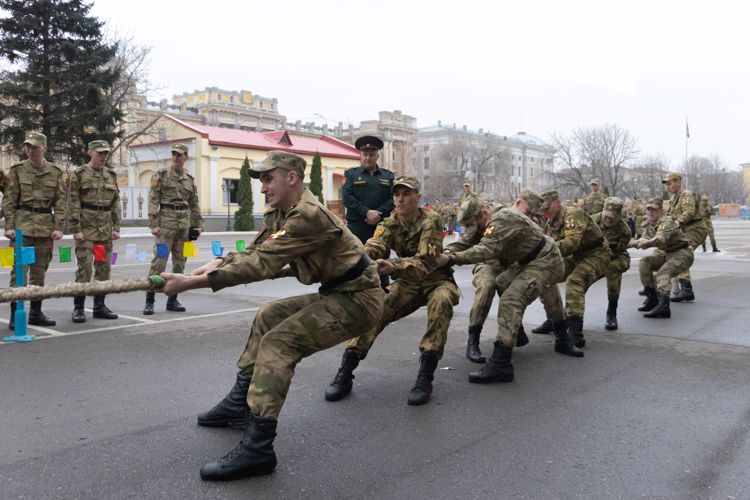 27 марта 2023 года в военном институте проведен спортивный праздник, приуроченный к празднованию Дня войск национальной гвардии Российской Федерации