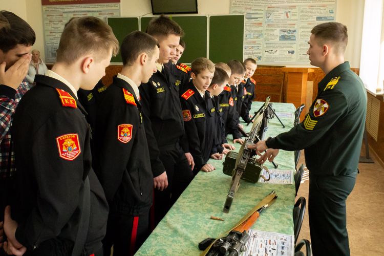 24 марта 2023 года в военном институте прошел день открытых дверей