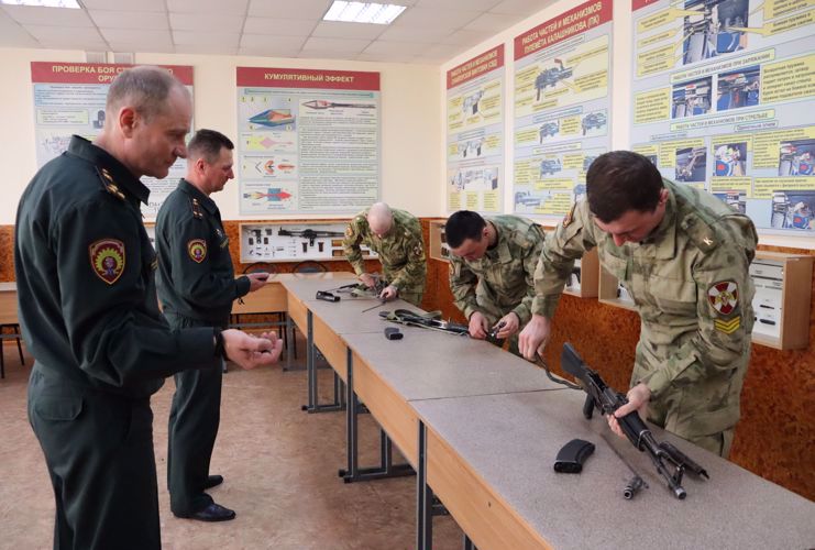 26 марта 2023 года в военном институте проведено лично-командное первенство по огневой подготовке