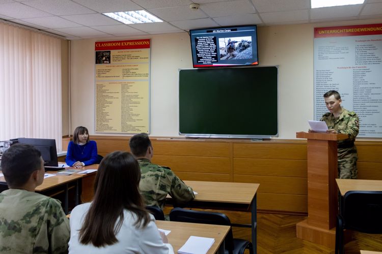25 апреля 2023 года в военном институте состоялась международная студенческая научно-практическая конференция
