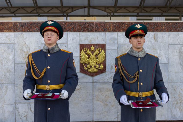 3 апреля 2023 года военнослужащим военного института вручены награды