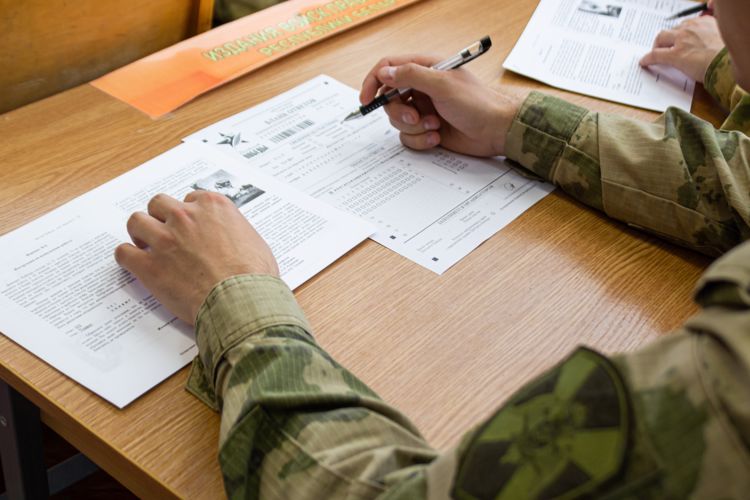 27 апреля 2022 года в военном институте состоялась всероссийская акция диктант победы