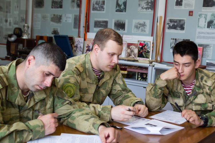 27 апреля 2022 года в военном институте состоялась всероссийская акция диктант победы