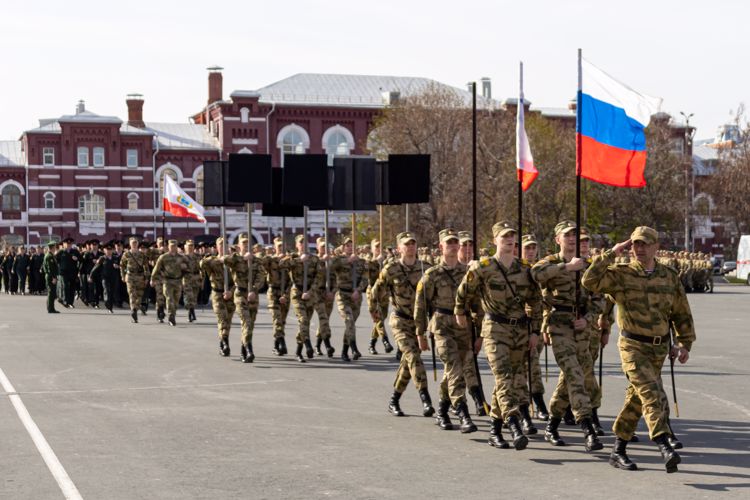 18 апреля 2023 года военный институт начал подготовку к Параду Победы