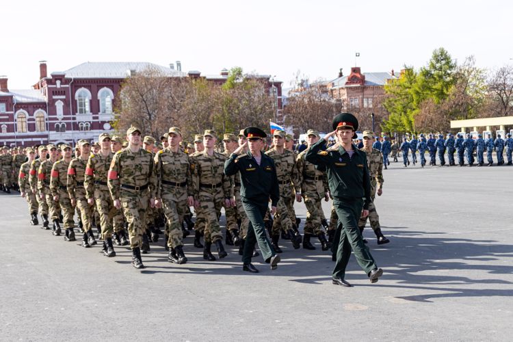 18 апреля 2023 года военный институт начал подготовку к Параду Победы