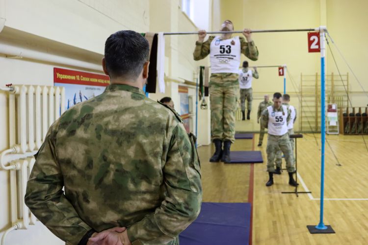 10 мая 2023 года в военном институте начался смотр физической подготовки и спортивно-массовой работы