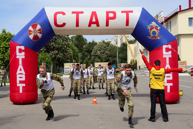 10 мая 2023 года в военном институте начался смотр физической подготовки и спортивно-массовой работы