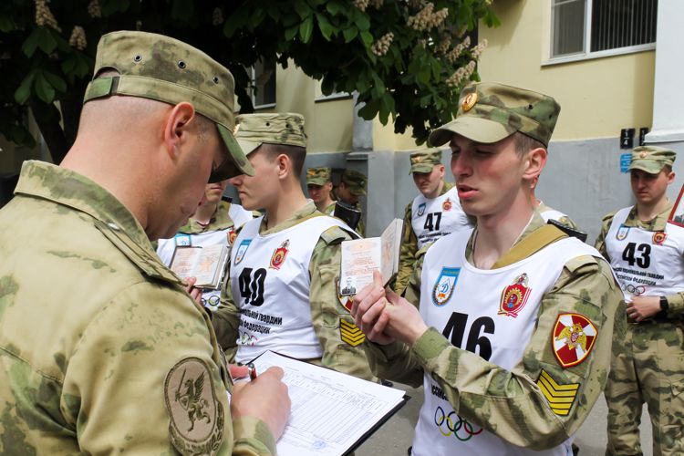 10 мая 2023 года в военном институте начался смотр физической подготовки и спортивно-массовой работы