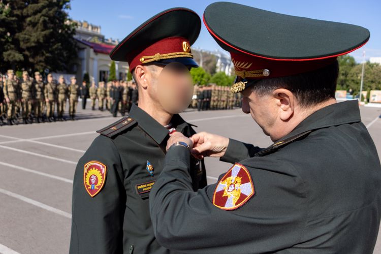 15 мая 2023 года военнослужащим военного института вручены государственные награды