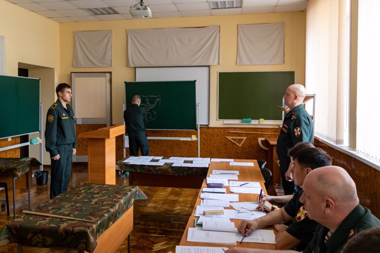 С 24 мая 2023 года в военном институте начались государственные аттестационные испытания курсантов выпускного курса