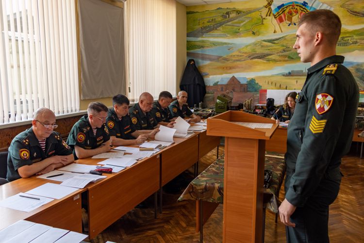 С 24 мая 2023 года в военном институте начались государственные аттестационные испытания курсантов выпускного курса