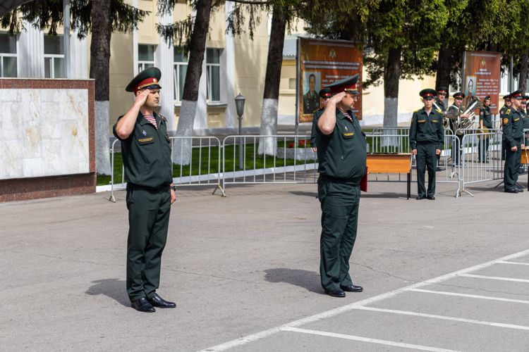 16 июня 2023 года в военном институте состоялась торжественная церемония вручения выпускникам офицерских погон