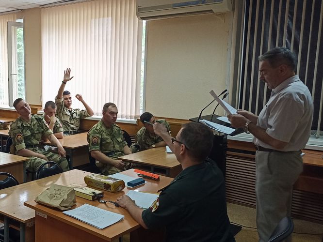 11 июня 2023 года в военном институте проведена викторина