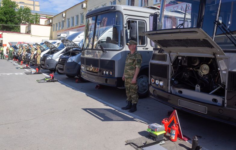 6 июня 2023 года в военном институте начался  смотр техники
