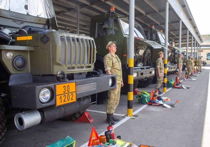 6 июня 2023 года в военном институте начался  смотр техники