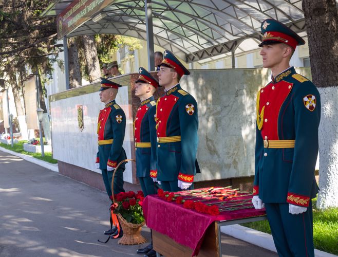 22 июня 2023 года в военном институте состоялся митинг, посвященный Дню памяти и скорби