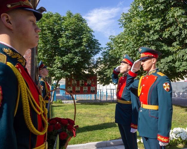 22 июня 2023 года в военном институте состоялся митинг, посвященный Дню памяти и скорби