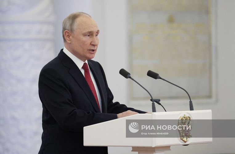 На приеме у Президента Российской Федерации