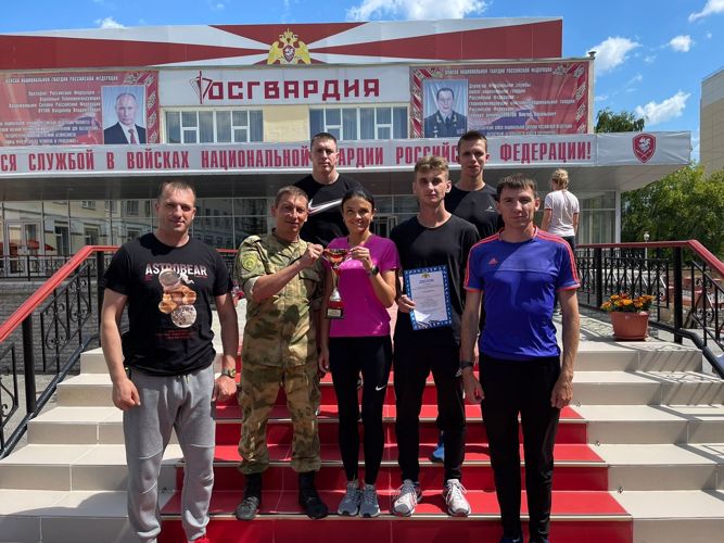 Военнослужащие военного института приняли участие в чемпионате Росгвардии по служебному биатлону