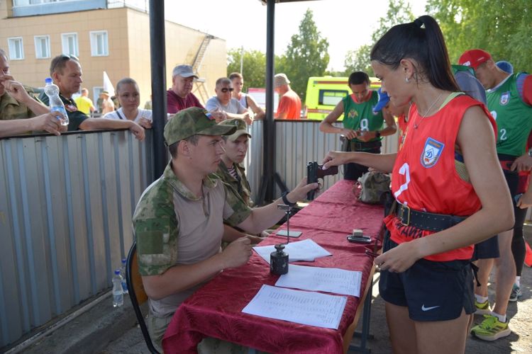 Военнослужащие военного института приняли участие в чемпионате Росгвардии по служебному биатлону