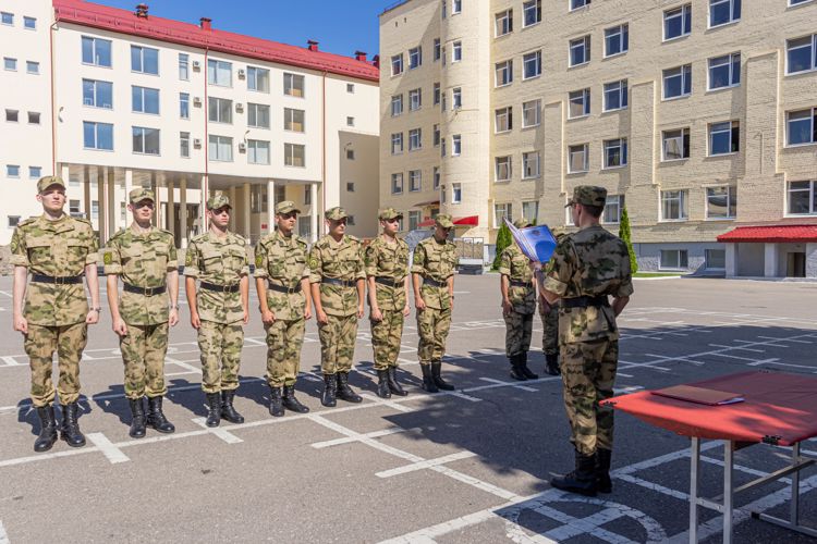 26 июля 2023 года в военном институте состоялся ритуал приведения к Военной присяге военнослужащих, проходящих военную службу по контракту