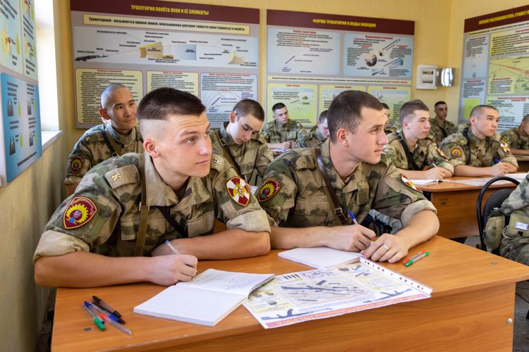 16 августа 2023 года начались практические занятия по огневой подготовке с курсантами 1 курса