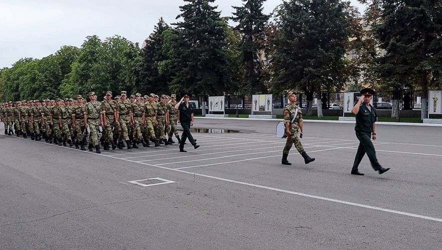 22 августа 2023 года в военном институте состоялся митинг, посвященный Дню государственного флага России