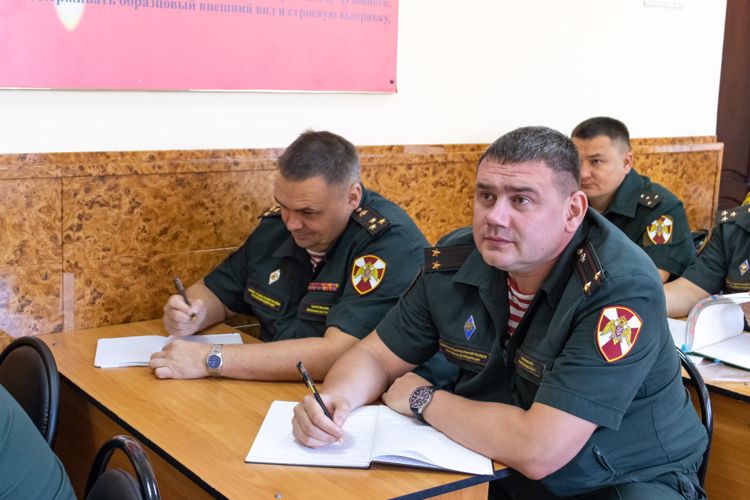 29 августа 2023 года в военном институте начался учебно-методический сбор