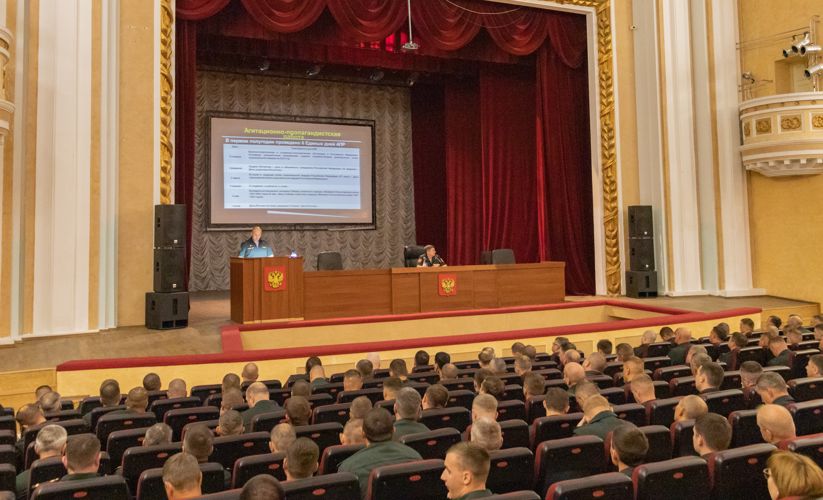 31 августа 2023 года в военном институте состоялось расширенное заседание ученого совета