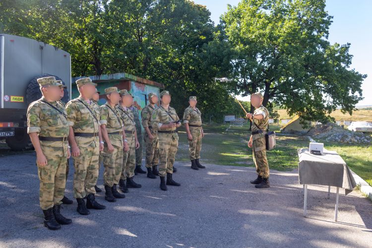 30 августа 2023 года в военном институте продолжается учебно-методический сбор