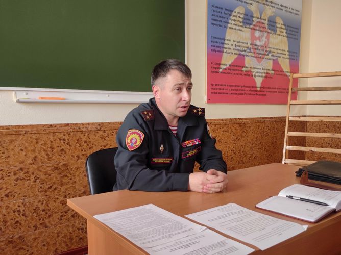 27 сентября 2023 года в военном институте состоялся круглый стол