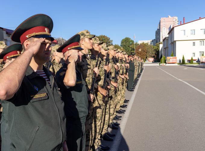 1 сентября 2023 года в военном институте состоялся митинг, посвященный Дню знаний