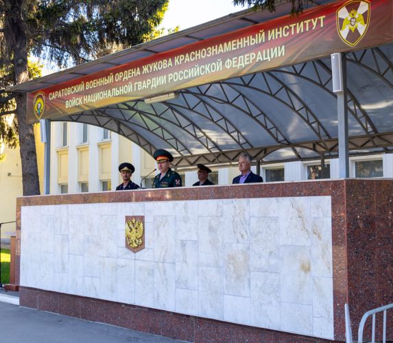 1 сентября 2023 года в военном институте состоялся митинг, посвященный Дню знаний