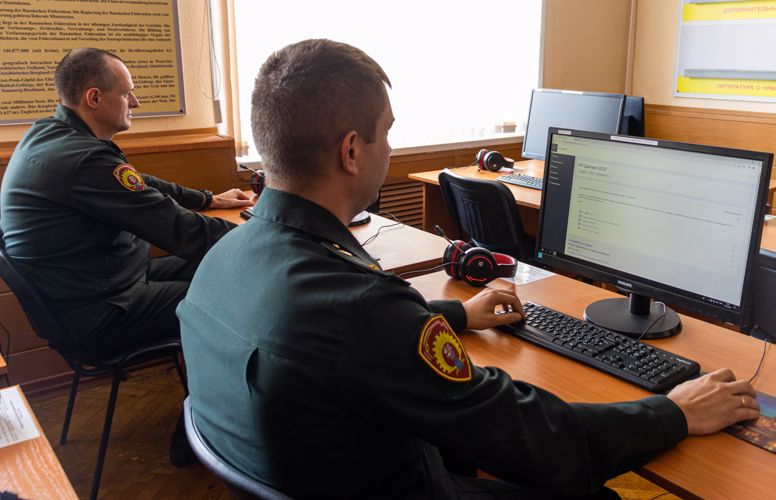13 сентября 2023 года в военном институте состоялся «IT-диктант»