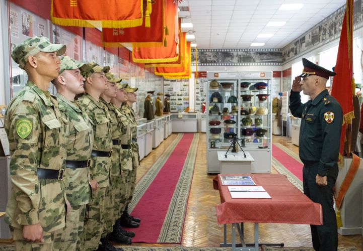 19 сентября 2023 года в военном институте состоялся ритуал приведения к Военной присяге