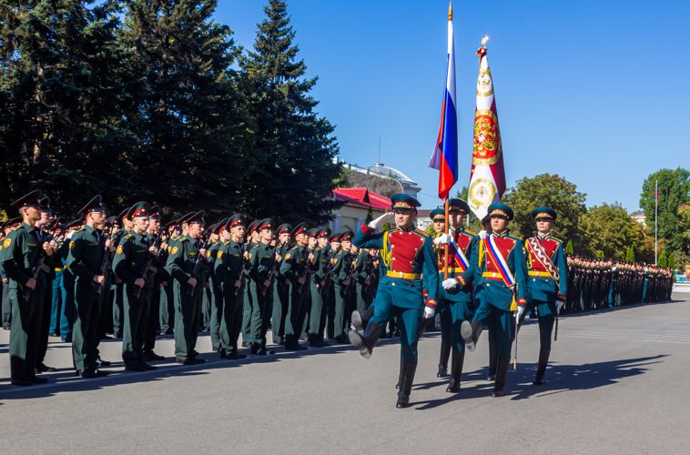 2 сентября 2023 года курсанты Саратовского военного ордена Жукова Краснознаменного института войск национальной гвардии приняли Военную Присягу